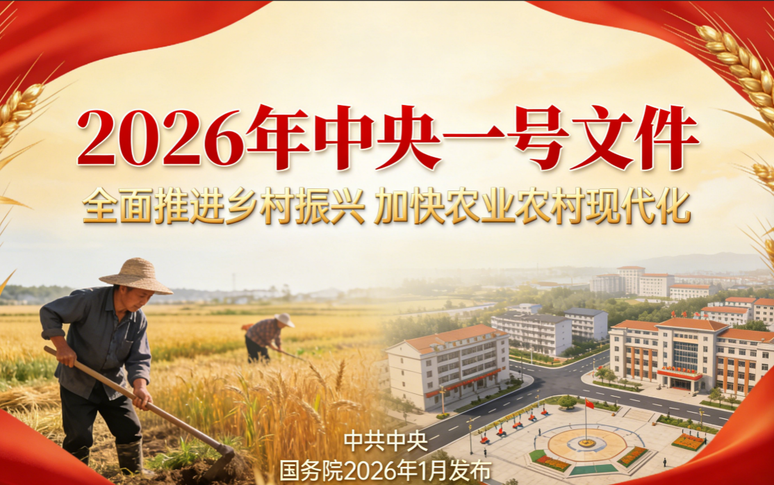 2026年中央一号文件发布 部署扎实推进乡村全面振兴